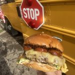 beef and chorizo burger